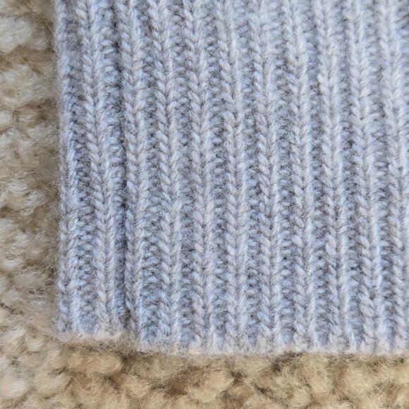 NWOT Brooks Brothers Wool Cashmere Hoodie Cardigan Grey Size XS - Picture 10 of 16